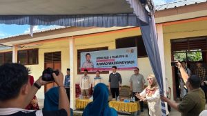 Anggota DPR RI Ahmad Wazir Ovi menggelar sosialisasi kebangsaan di Indralaya, Ogan Ilir (12/12/2025)
