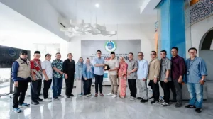 Kunjungan kerja Pansus VI DPRD Kabupaten Bandung ke PDAM Tirtawening Kota Bandung